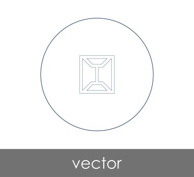 zarf simgesi vektör illüstrasyonu