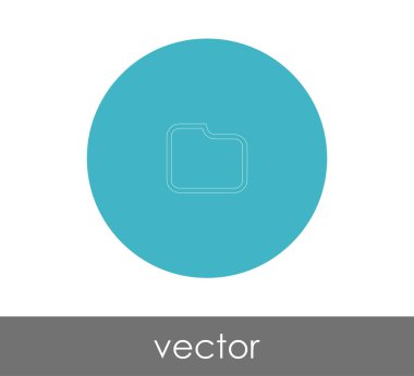 Belge simgesinin vektör illüstrasyonu