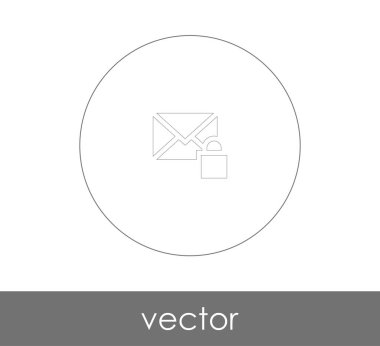 güvenli e-posta simgesi