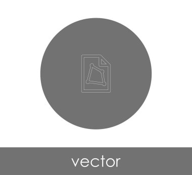 web tasarım ve uygulamaları, vektör çizim için belge simgesi 