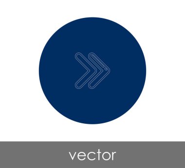 web tasarım ve uygulamaları, vektör çizim için hızlı ileri simgesi 