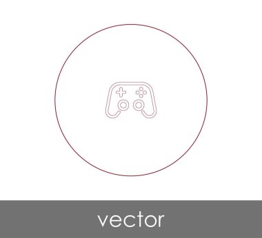 web tasarım ve uygulamalar için oyun çubuğu simgesi