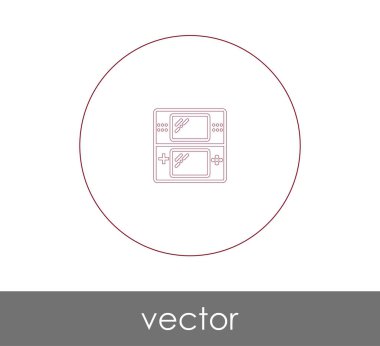 web tasarım ve uygulamalar için oyun çubuğu simgesi