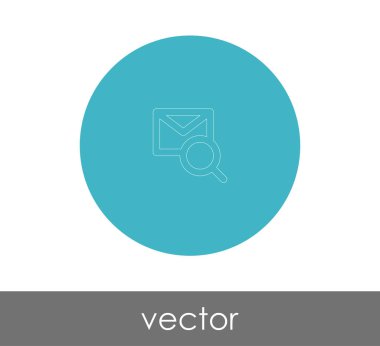 vektör çizim tasarım e-posta yanıt simgesinin