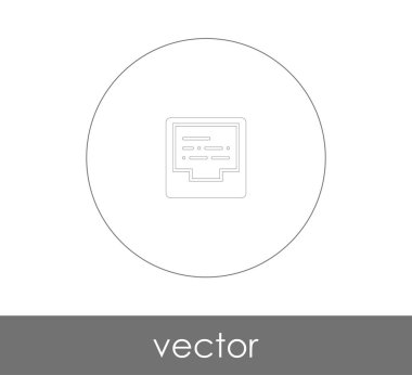 logo, arşiv simge vektör çizim 