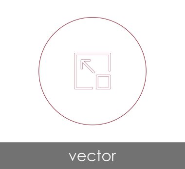 simgesi tasarım, vektör çizim genişletin