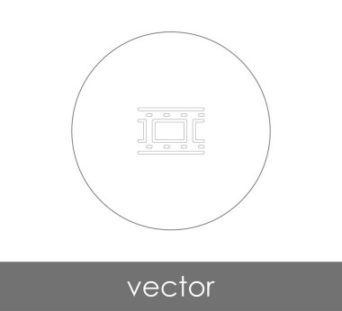 web tasarım ve uygulamaları, vektör çizim için film simgesi 