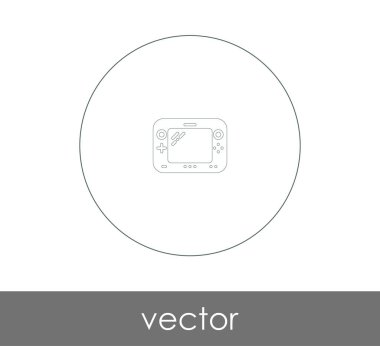 web tasarım ve uygulamalar için oyun çubuğu simgesi