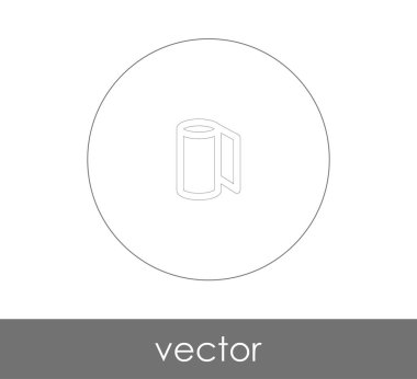 web tasarım ve uygulamaları, vektör çizim için film simgesi 