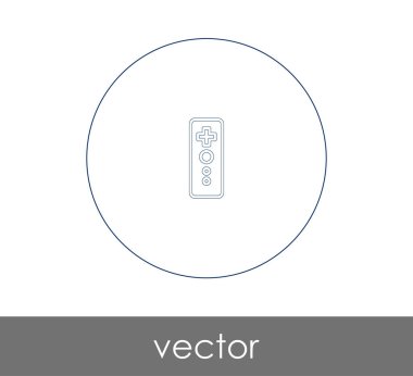 joystick simgesi vektör illüstrasyonu