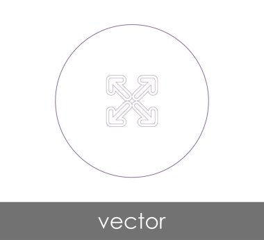 simgesi tasarım, vektör çizim genişletin