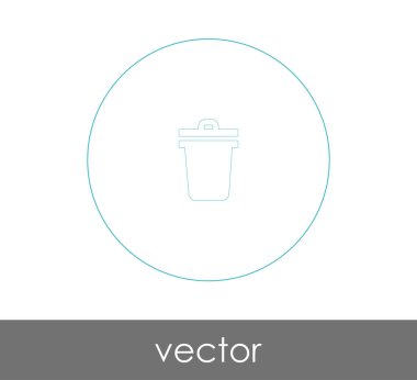 çöp kutusu simgesini