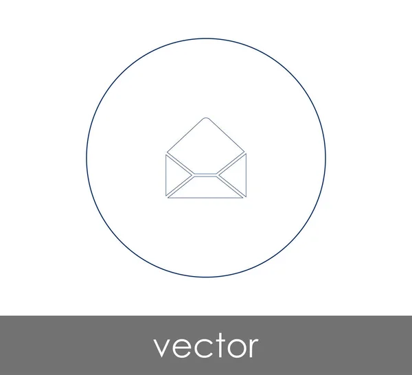 Illustration Vectorielle Icône Enveloppe — Image vectorielle