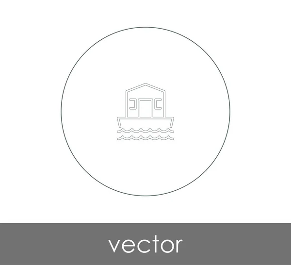 Inicio icono web — Vector de stock