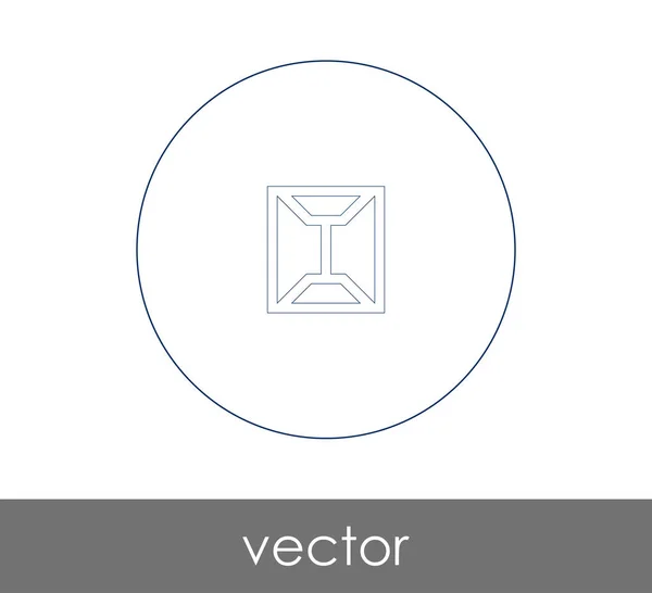 Umschlag Symbol Vektor Illustration — Stockvektor