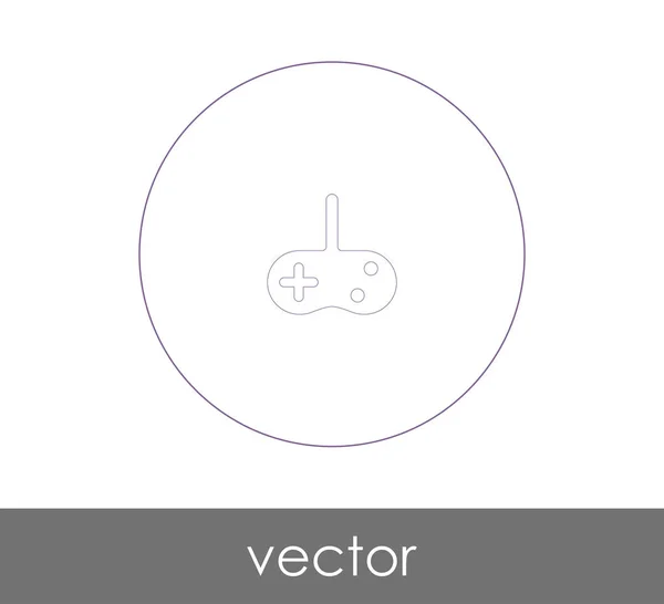 Joystick Symbol Für Webdesign Und Anwendungen — Stockvektor