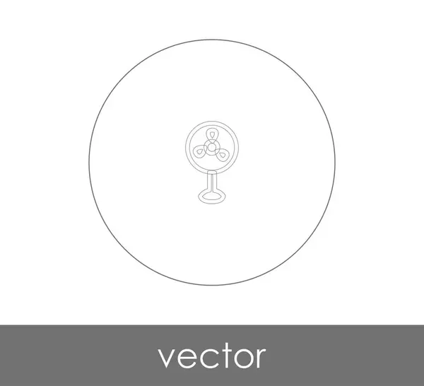 Ventilator pictogram symbool — Stockvector