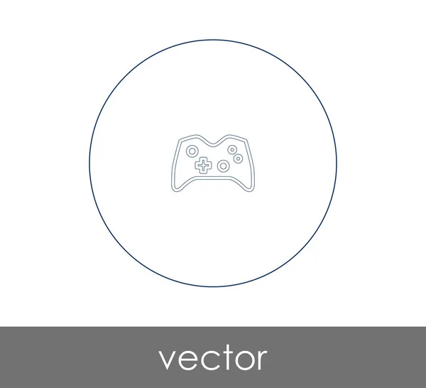 Joystick Ikon Vektor Illustration — Stock vektor