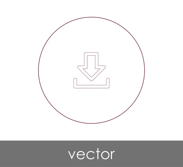 Descargar icono de flecha — Vector de stock