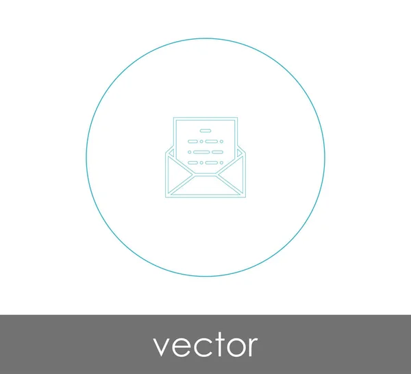 Icono Envolvente Vector Ilustración — Vector de stock