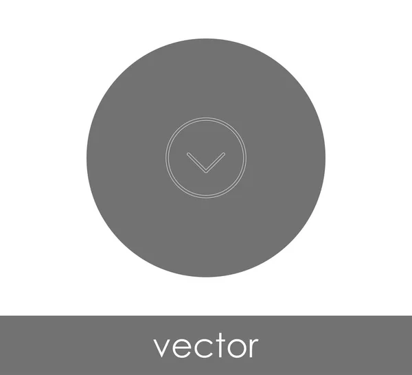 Descargar Icono Flecha Para Diseño Web Aplicaciones — Vector de stock