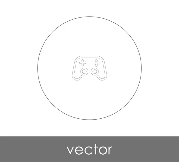 Joystick Symbol Für Webdesign Und Anwendungen — Stockvektor