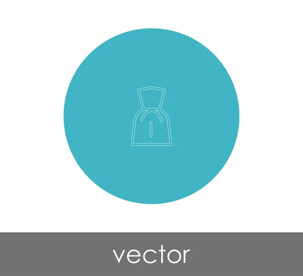 Vector Ilustración Diseño Icono Vestido — Vector de stock