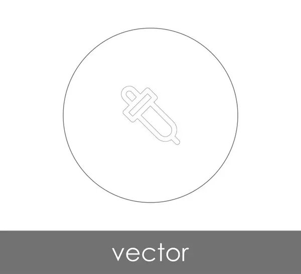 Ikona webové kapátko — Stockový vektor