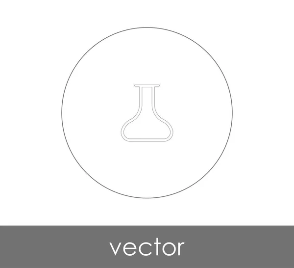 Icono Del Frasco Para Diseño Web Aplicaciones — Archivo Imágenes Vectoriales