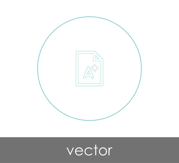Vektorové Ilustrace Design Ikony Stupeň — Stockový vektor