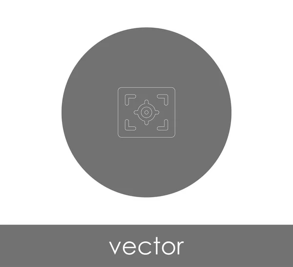 Ilustración Vectorial Del Icono Del Documento — Vector de stock