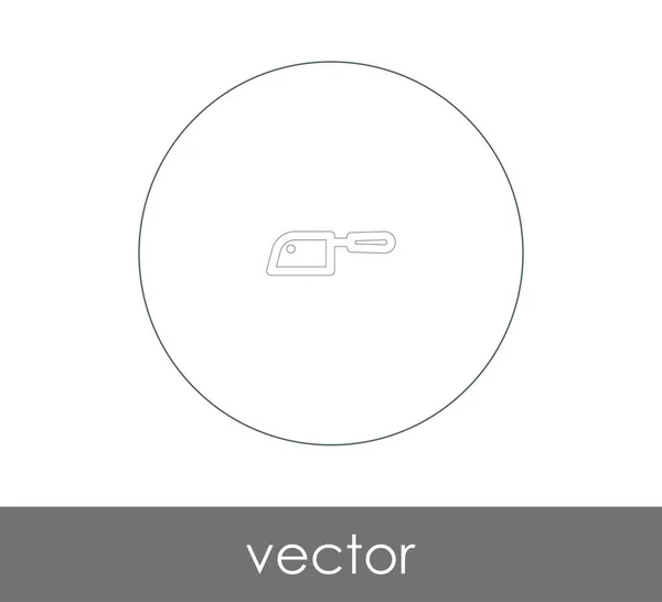 Messer Symbol Vektor Illustration — Stockvektor