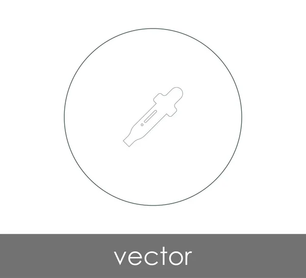 Cuentagotas icono web — Archivo Imágenes Vectoriales