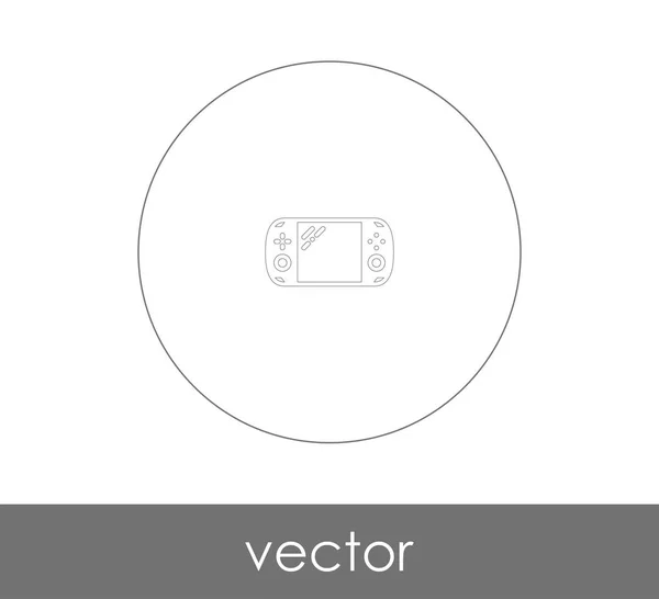 Joystick Ikon Til Webdesign Applikationer – Stock-vektor