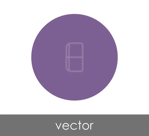 Логотип Векторная Иллюстрация Значка Ластика — стоковый вектор