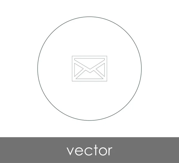 Umschlag Symbol Vektor Illustration — Stockvektor