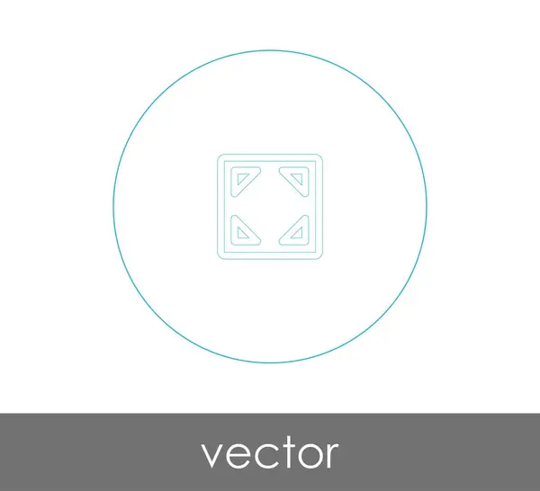 Bontsa Ikonra Design Illusztráció Vektor — Stock Vector
