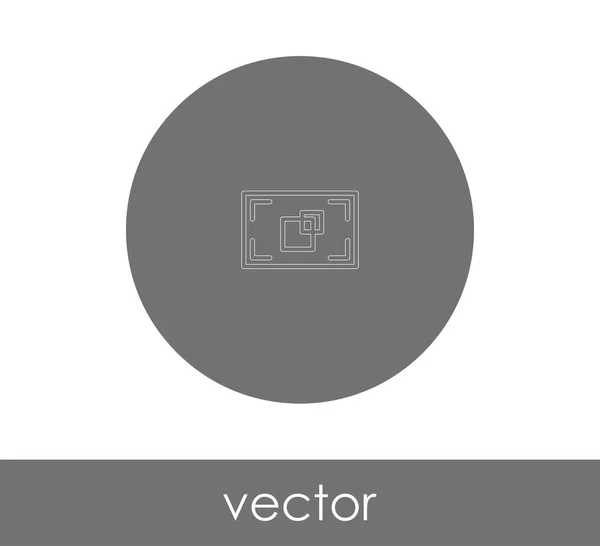 Ilustración Vectorial Del Icono Del Documento — Vector de stock