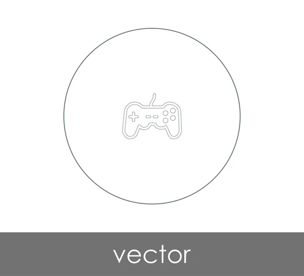 Joysticken Ikonen För Webbdesign Och Applikationer — Stock vektor