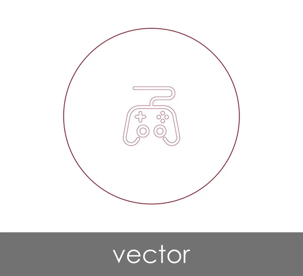 Joystick Ikon Vektor Illustration — Stock vektor