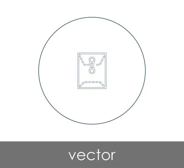 Іконка Конверта Векторні Ілюстрації — стоковий вектор