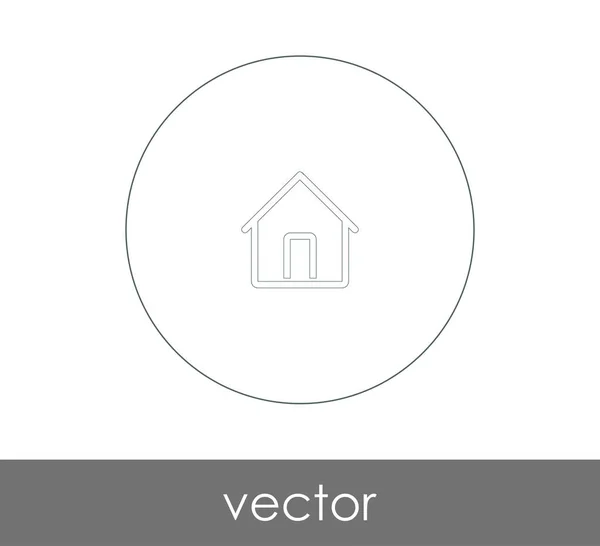 Home web icon — Stock Vector