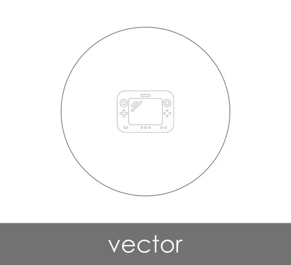 Joystick Symbol Für Webdesign Und Anwendungen — Stockvektor