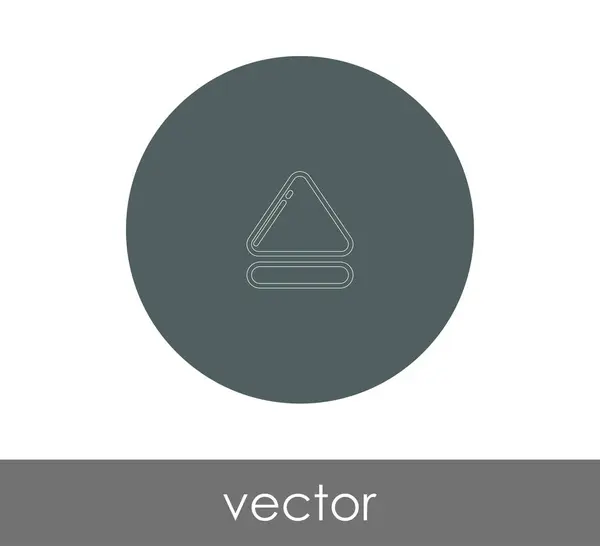 Illustration Vectorielle Conception Icône Éjection — Image vectorielle
