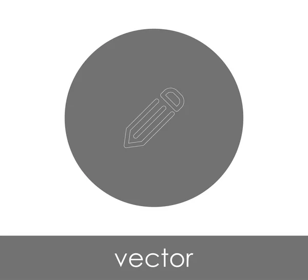 Redigera koncept-ikonen — Stock vektor
