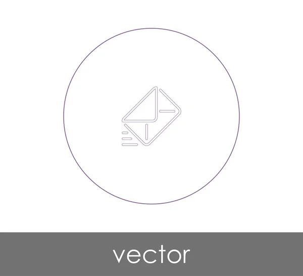 Kuvert Ikon Vektor Illustration — Stock vektor