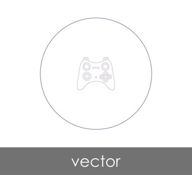 web tasarım ve uygulamalar için oyun çubuğu simgesi