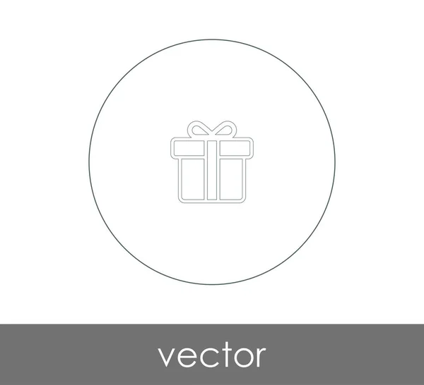 Vektor Illustration Design Von Geschenk Symbol — Stockvektor