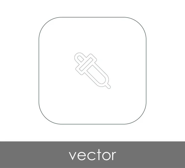 Cseppszámláló ikon — Stock Vector