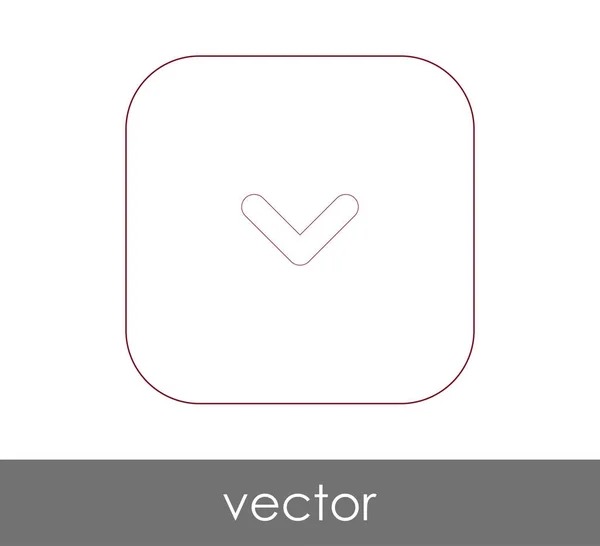 Cocher Icône Illustration Vectorielle — Image vectorielle